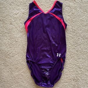 Under Armour gymnastics leo - purple/pink - AL